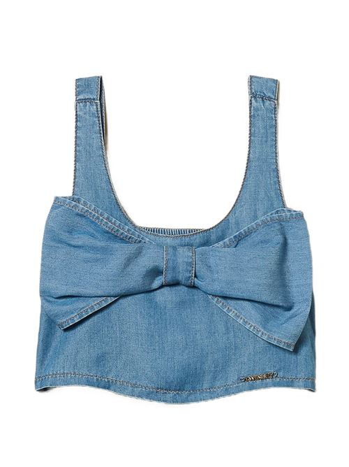 Canotta bambina Twinset top blu TWINSET Kids | 261GJ207113235